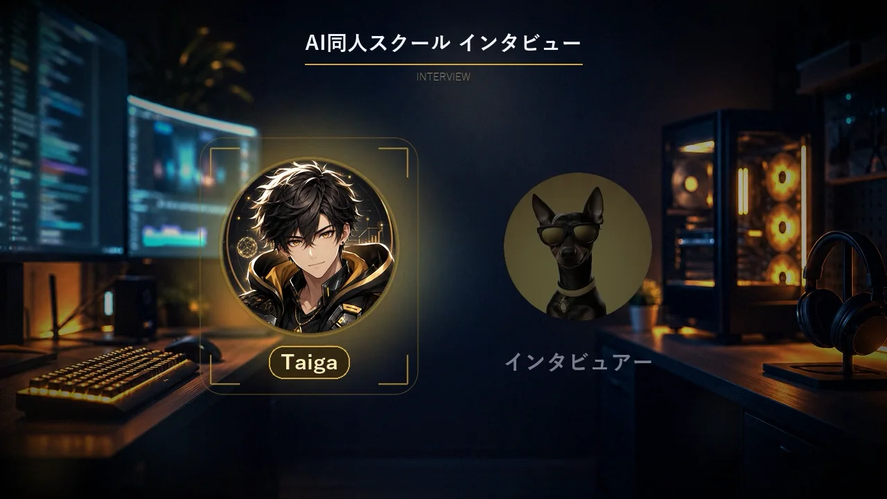 Taigaさんのインタビュー動画サムネイル
