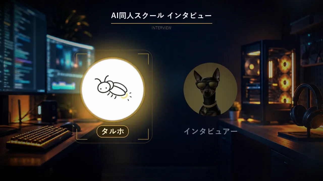 タルホさんのインタビュー動画サムネイル
